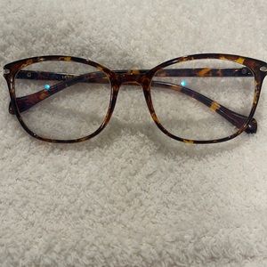 Blue light glasses with case